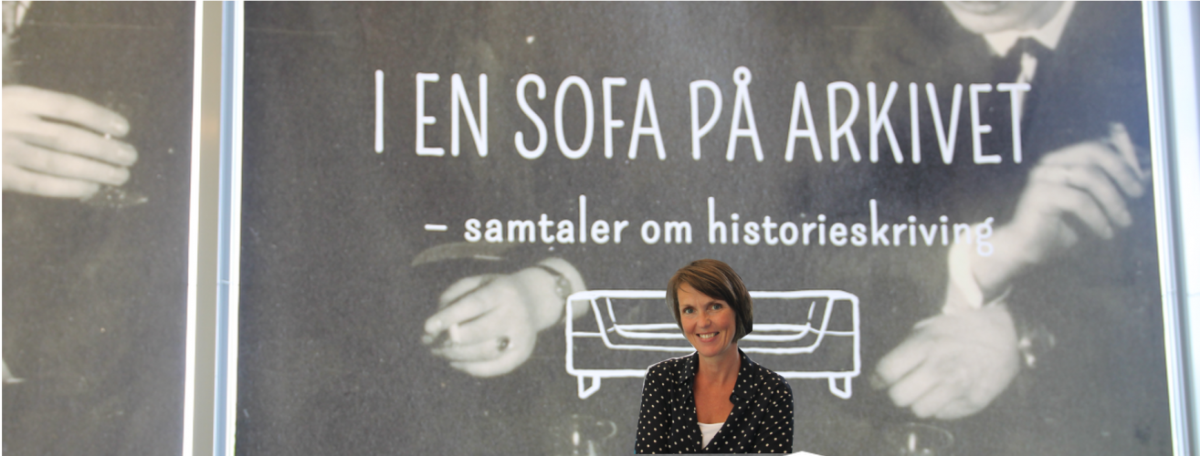 ​I en sofa på arkivet