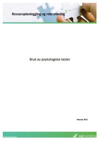 Temaark bruk av psykologiske tester