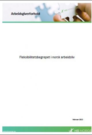 Temaark fleksibilitet i norsk arbeidsliv