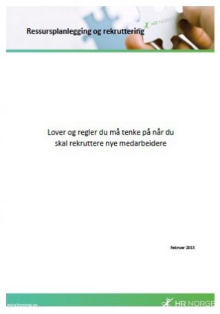 Temaark lover og regler ved rekruttering