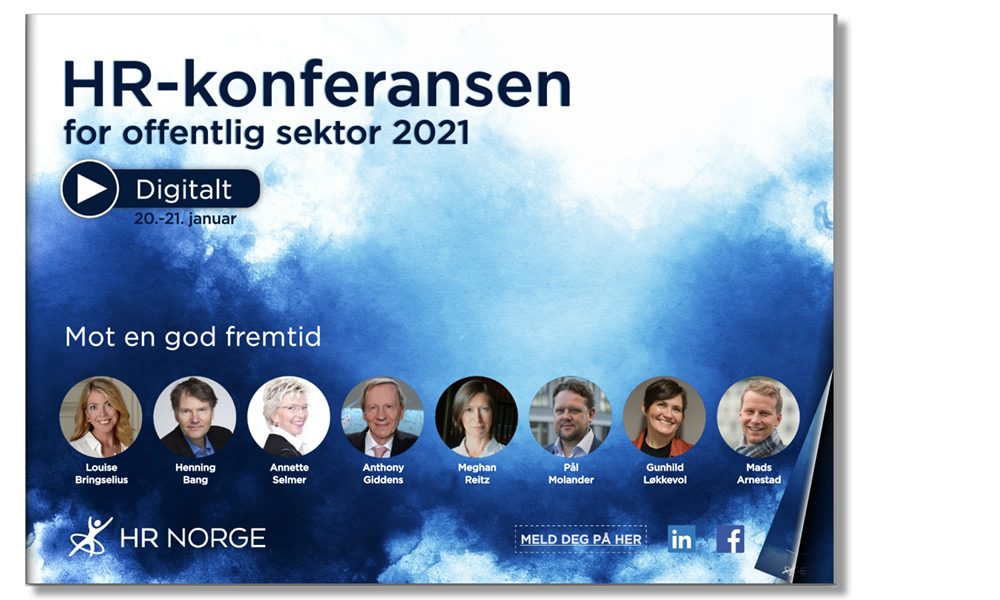 Forside program HR Konferansen for offentlig sektor 2021