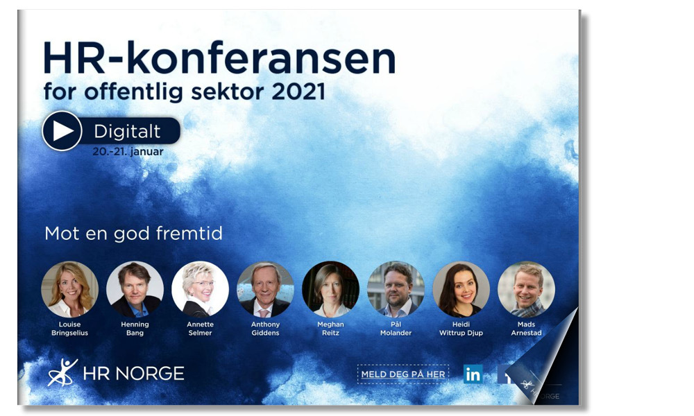 Forside program HR Konferansen for offentlig sektor 2021