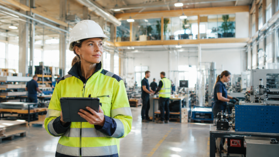 Arbeidsliv industri kvinne