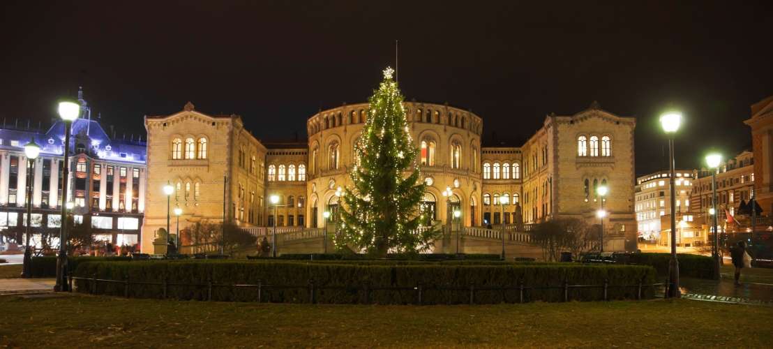 Juletre Stortinget