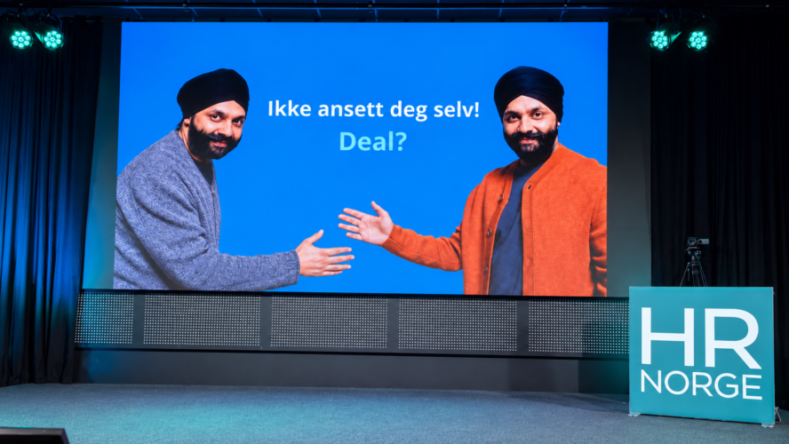 Sumeet presentasjon scene