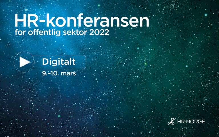 HR konferansen for offentlig sektor 2022 DIGITALT Landingssiden 1610 format