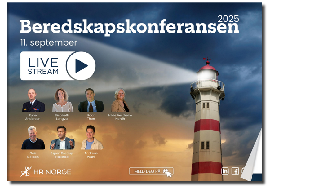 Beredskapskonferansen 2025 Live STREAM Forsidebilde 750x450