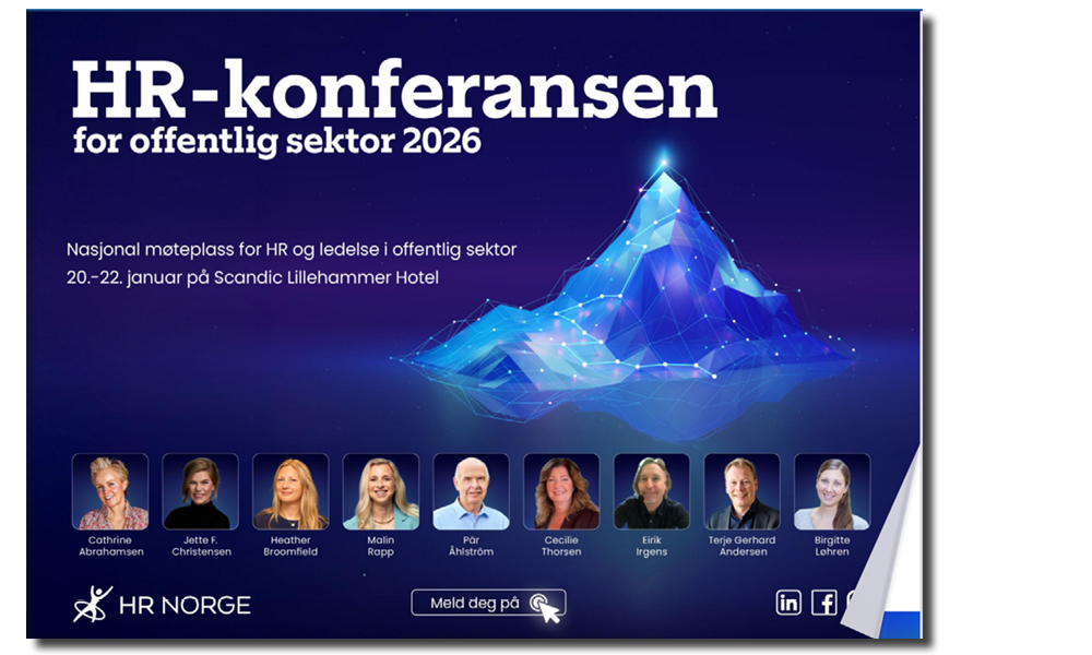 HR konferansen for offentlig sektor 2026 Forsidebilde 750x450