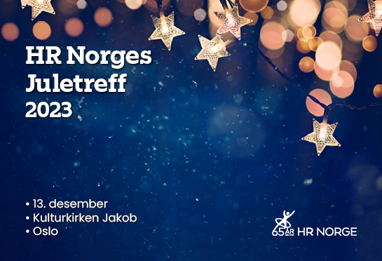Forside program HR Norges Juletreff 2023