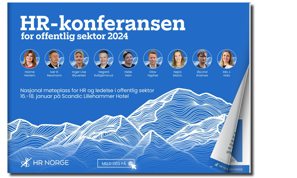 Forside program HR-konferansen for offentlig sektor 2024