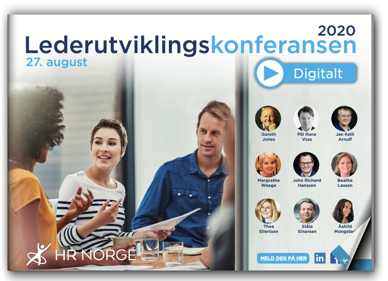 Forside program lederutviklingskonferansen 2020 - digitalt