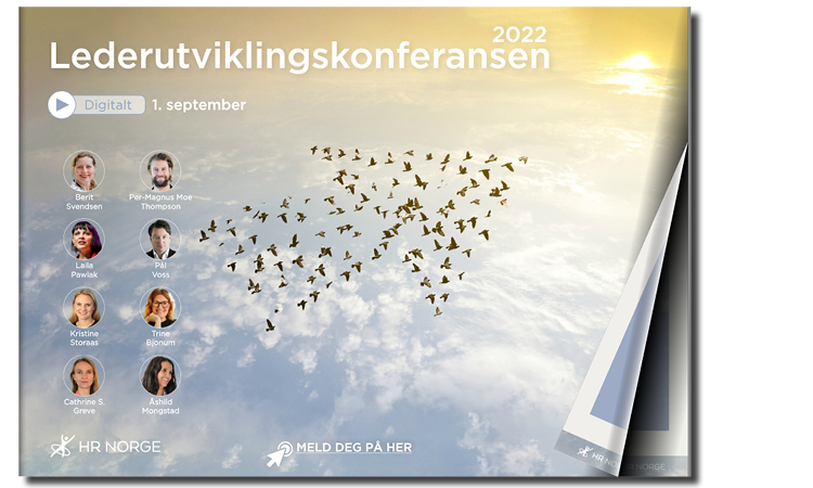 Forside program Lederutviklingskonferansen 2022