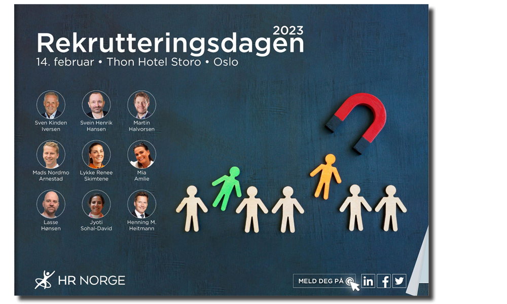 Forside program Rekrutteringsdagen 2023