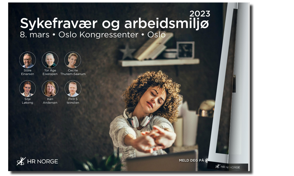 Forside program Sykefravær og arbeidsmiljø 2023