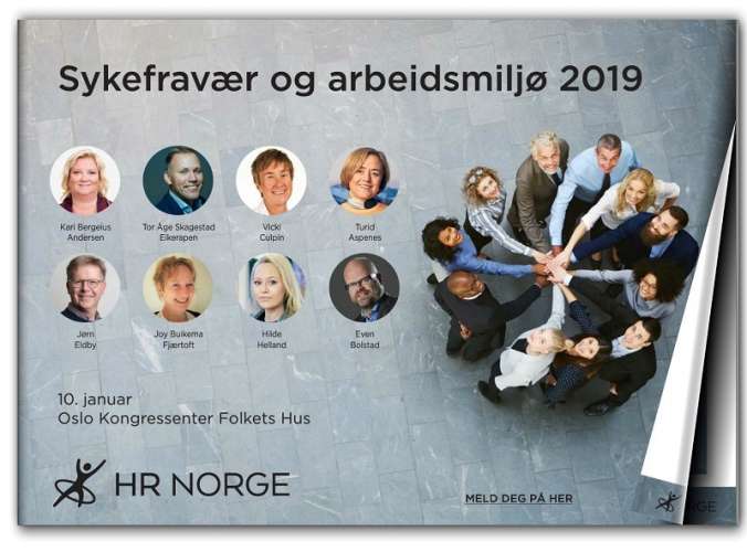 Sykefravaer Og Arbeidsmiljoe 2019 Forsidebilde