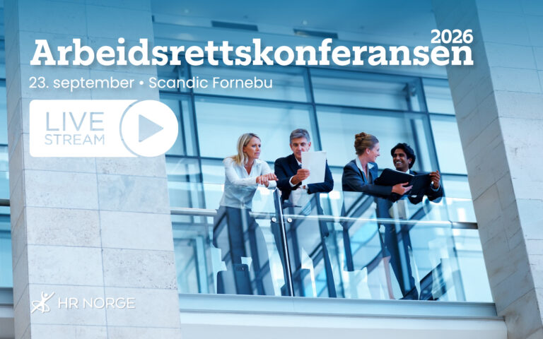 Arbeidsrettskonferansen 2026 Live stream Landingssiden 1610 format