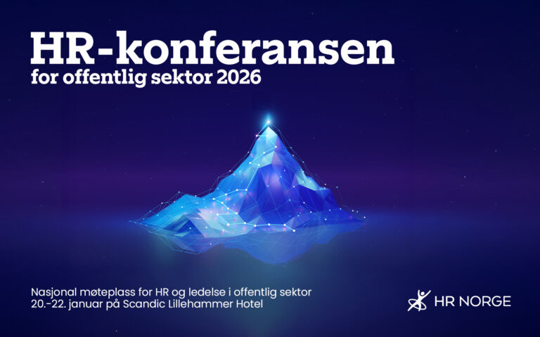 HR konferansen for offentlig sektor 2026 Landingssiden 1610 format