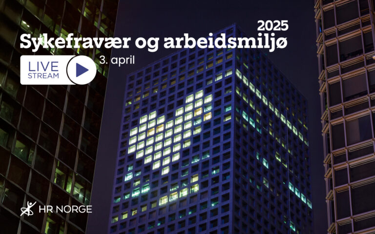 Sykefravaer og arbeidsmiljoe 2025 Live Stream Landingssiden 1610 format
