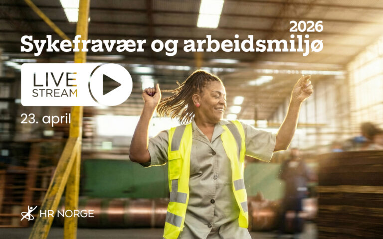 Sykefravaer og arbeidsmiljoe 2026 live stream Landingssiden 1610 format