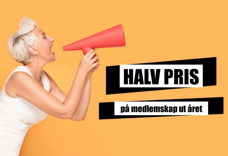 Halvpris Medlemskap