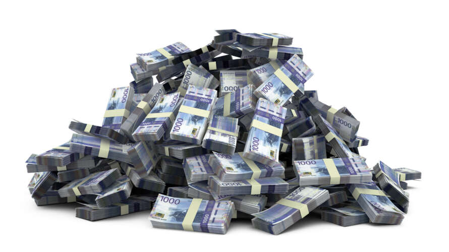 En milliard her og en milliard der