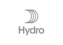 Hydro logo vertical aluminium